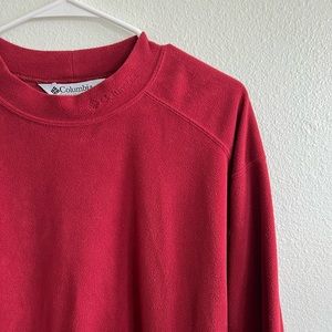 Red Columbia Fleece